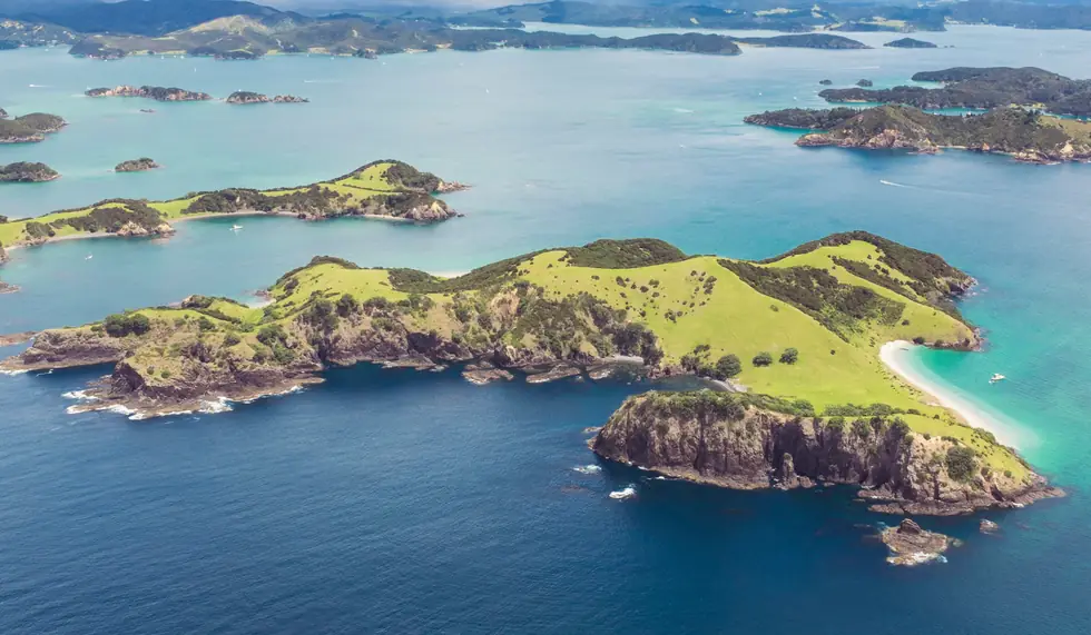 The Bay of Islands — 144 islands in a single sheltered bay