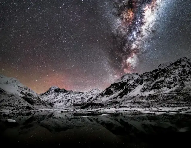 The Milky Way over Aoraki — the reason for the second night