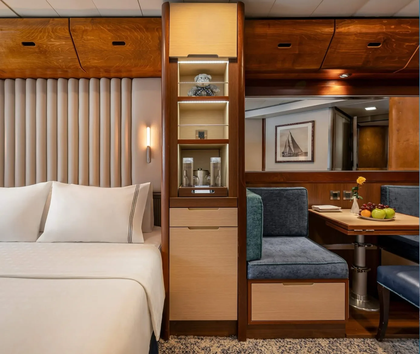 Porthole stateroom on Wind Star